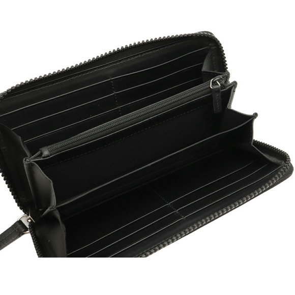 Gucci GG Blooms GG Supreme Flower Long Wallet Beige Green Multicolor - Picture 5 of 9